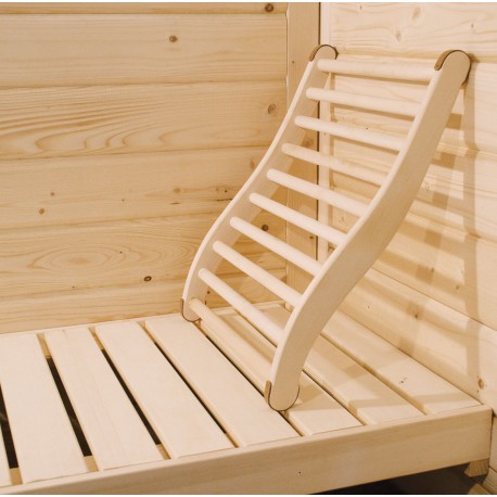 Schienale ergonomico per sauna - Karibu