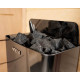 Stufa per sauna THE WALL BLACK da 9000 W con controllo integrato - HARVIA