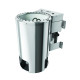 Stufa con presa elettrica 3,6KW con pannello di controllo esterno BIO EASY + 18 Kg di pietre